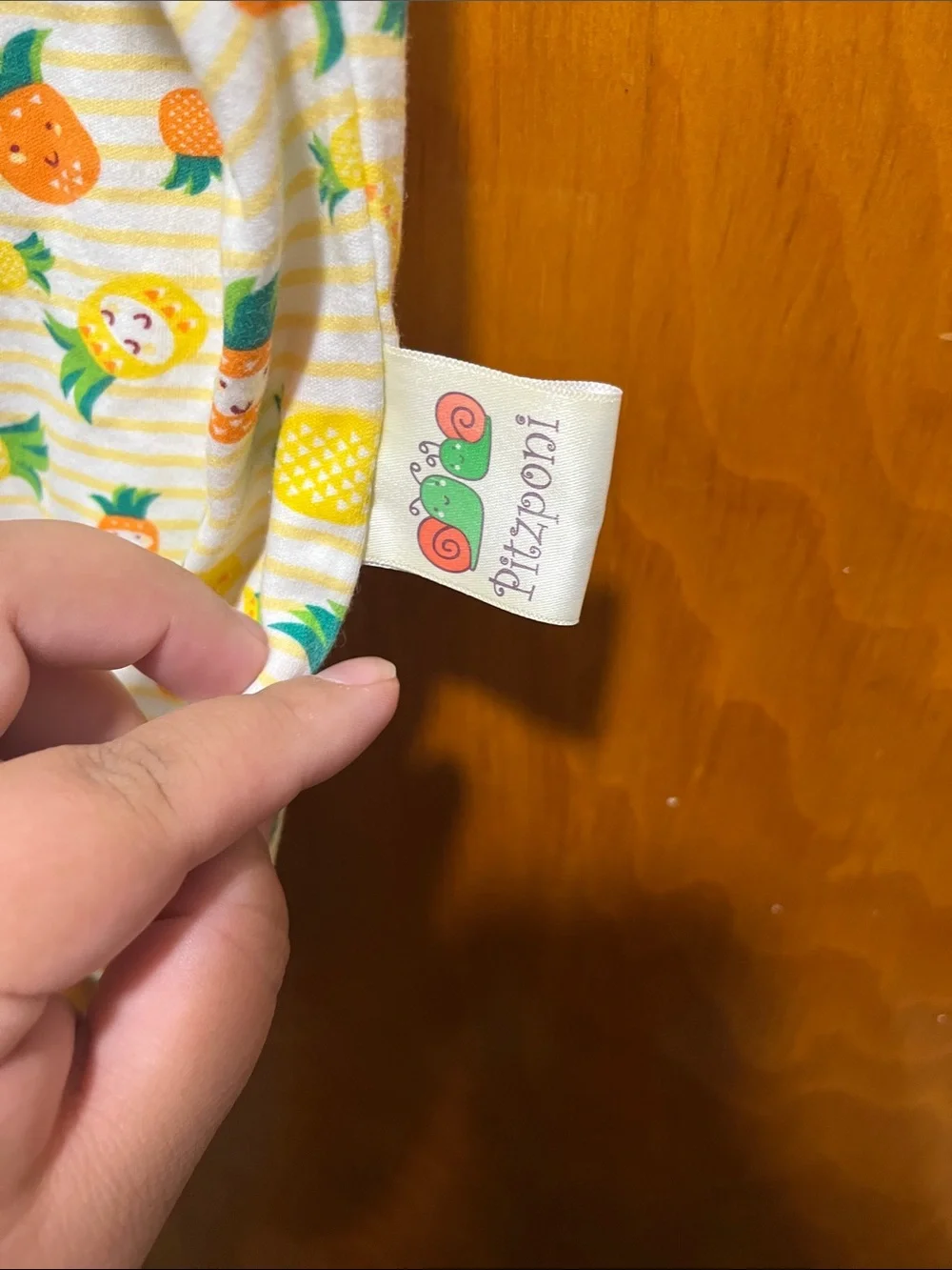 Yellow Pineapple Baby Sleep Sack